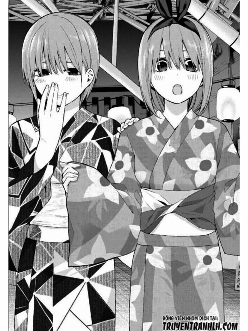 Truyện Tranh Nhà Có 5 Nàng Dâu - Gotoubun No Hanayome trang 6