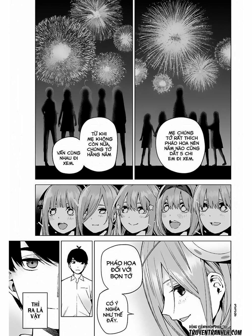 Truyện Tranh Nhà Có 5 Nàng Dâu - Gotoubun No Hanayome trang 6