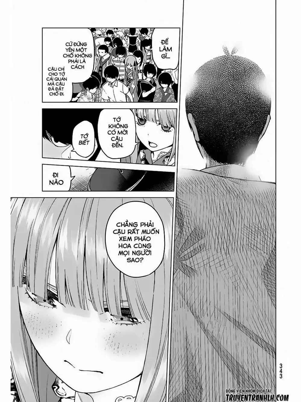 Truyện Tranh Nhà Có 5 Nàng Dâu - Gotoubun No Hanayome trang 6