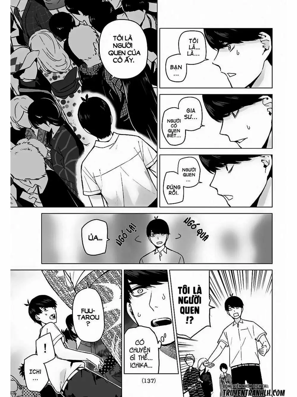 Truyện Tranh Nhà Có 5 Nàng Dâu - Gotoubun No Hanayome trang 6