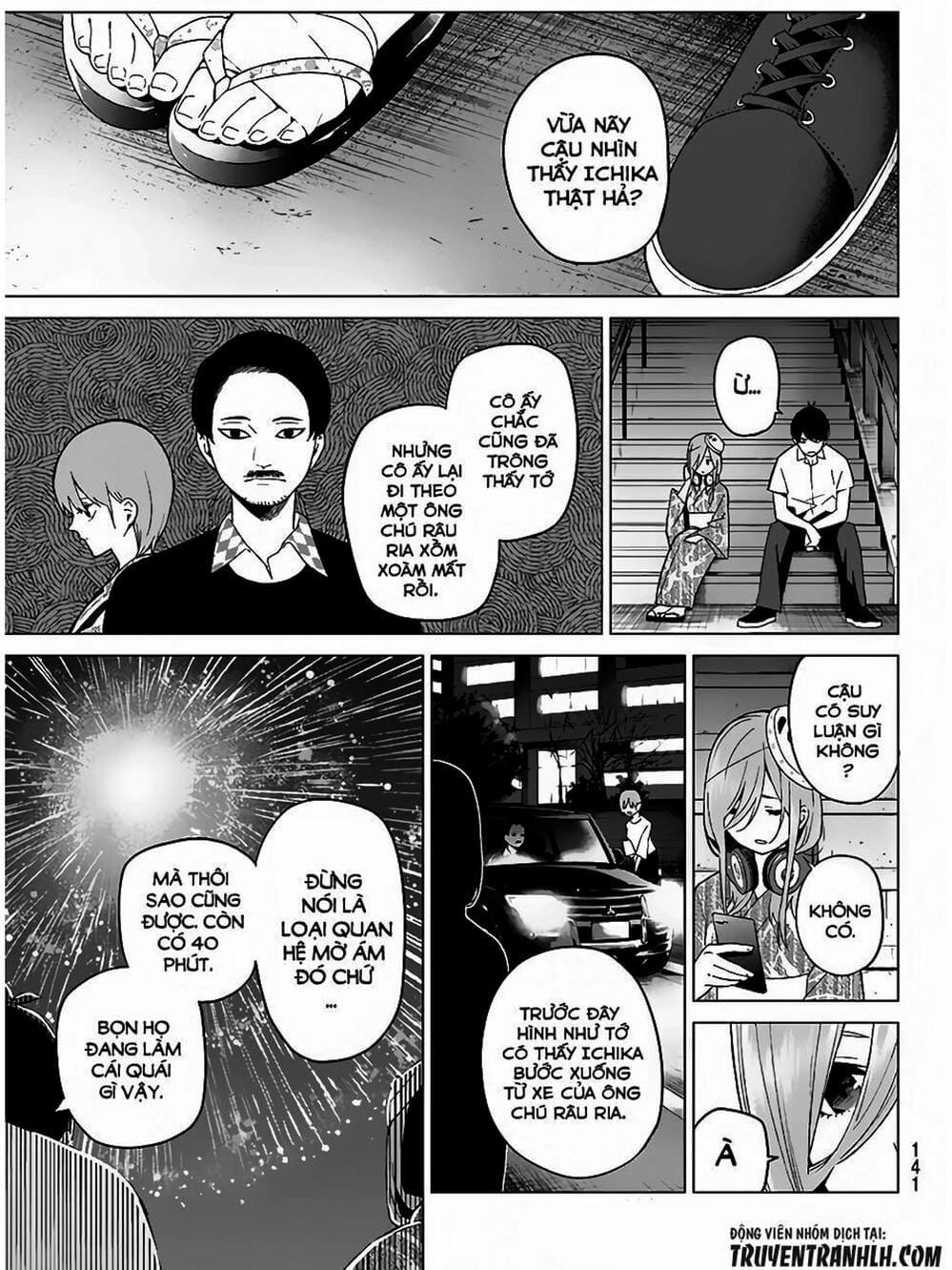 Truyện Tranh Nhà Có 5 Nàng Dâu - Gotoubun No Hanayome trang 6