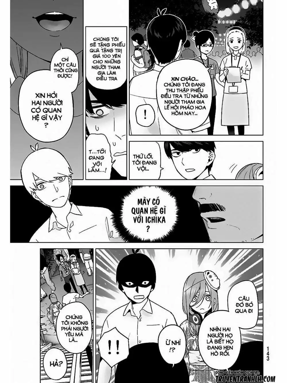 Truyện Tranh Nhà Có 5 Nàng Dâu - Gotoubun No Hanayome trang 6