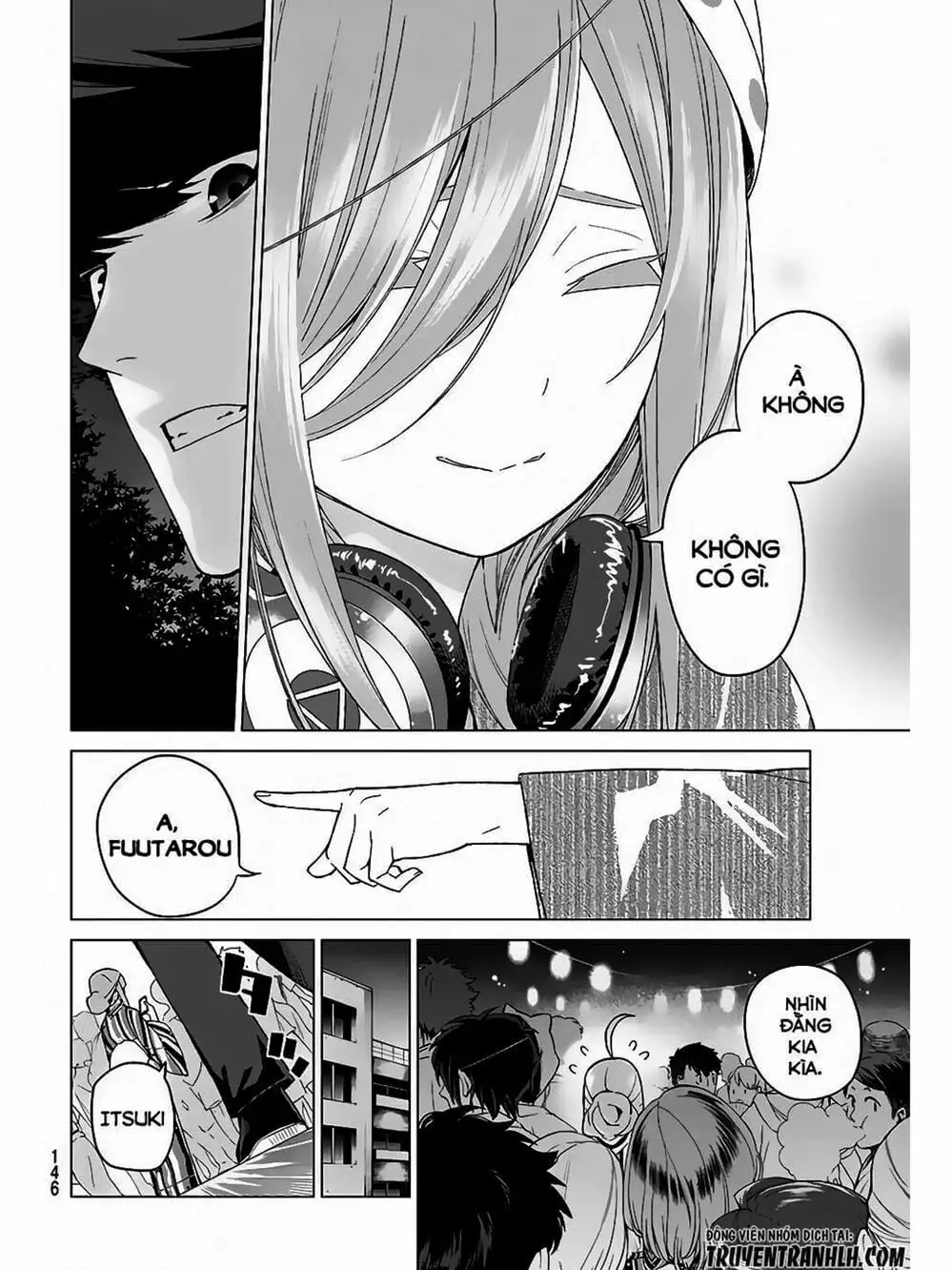 Truyện Tranh Nhà Có 5 Nàng Dâu - Gotoubun No Hanayome trang 6