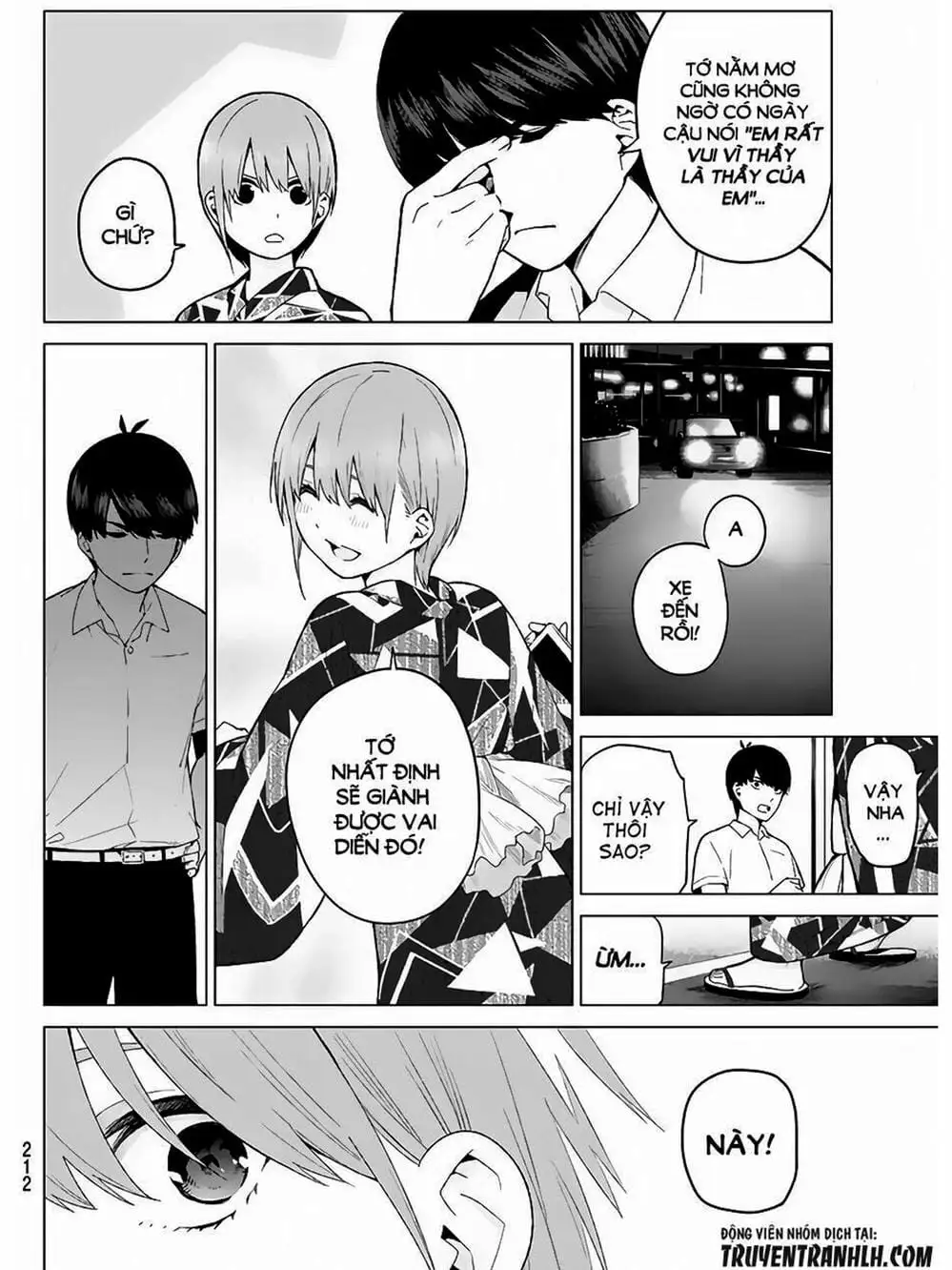 Truyện Tranh Nhà Có 5 Nàng Dâu - Gotoubun No Hanayome trang 6