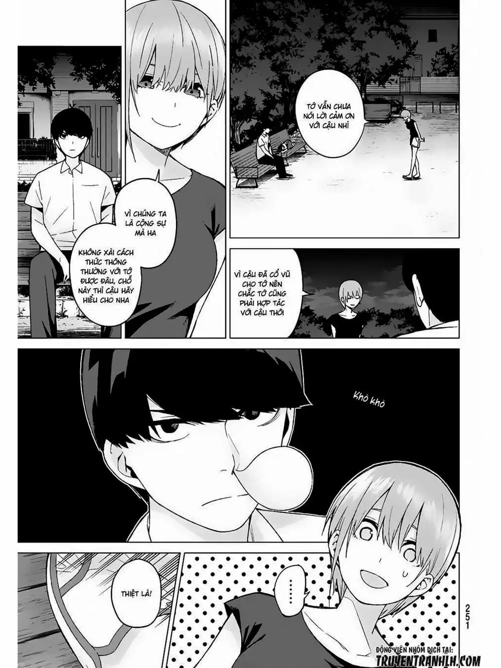 Truyện Tranh Nhà Có 5 Nàng Dâu - Gotoubun No Hanayome trang 6