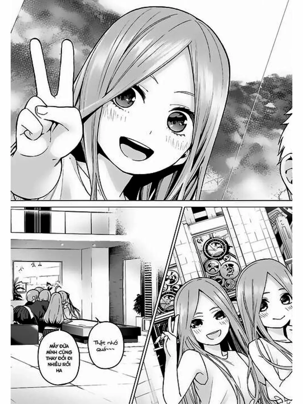 Truyện Tranh Nhà Có 5 Nàng Dâu - Gotoubun No Hanayome trang 6