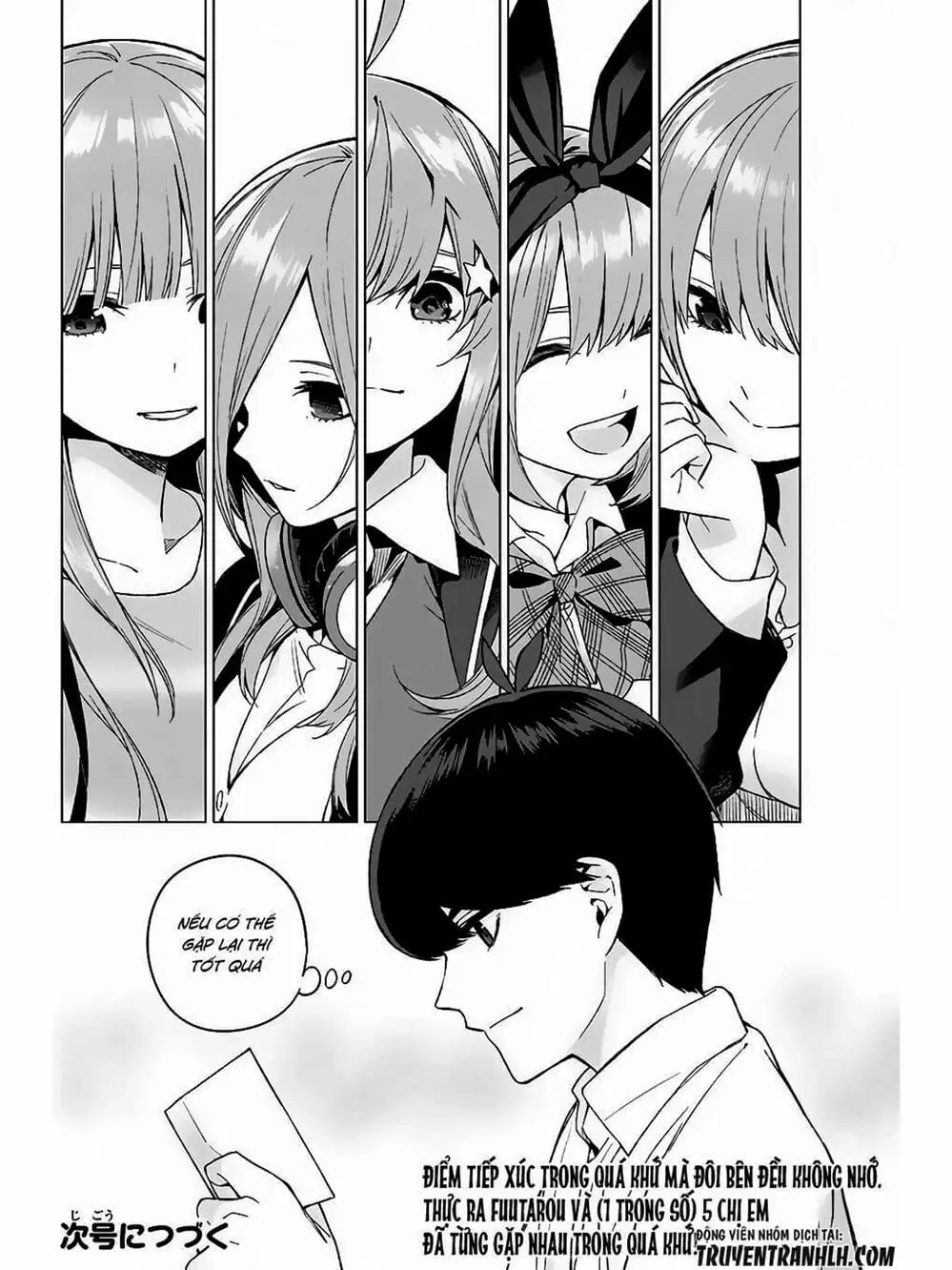 Truyện Tranh Nhà Có 5 Nàng Dâu - Gotoubun No Hanayome trang 6