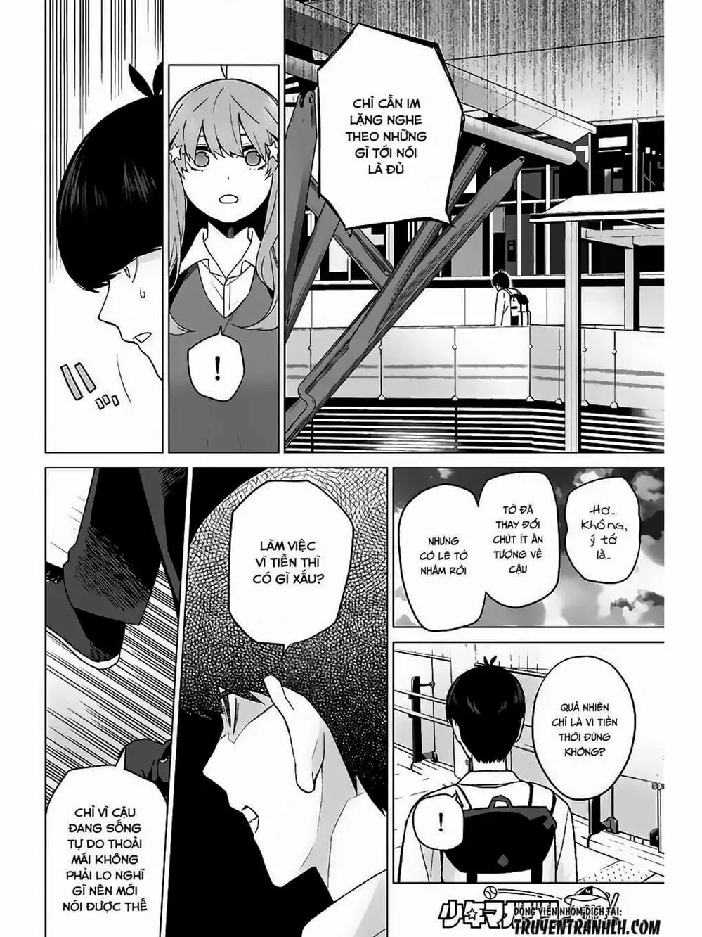 Truyện Tranh Nhà Có 5 Nàng Dâu - Gotoubun No Hanayome trang 6