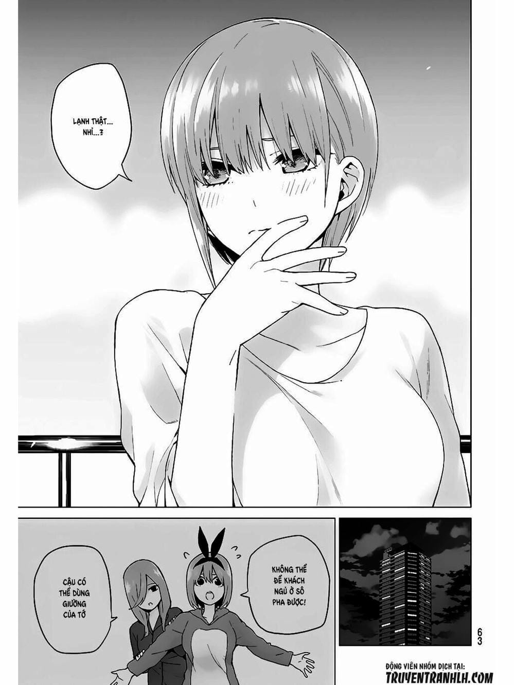 Truyện Tranh Nhà Có 5 Nàng Dâu - Gotoubun No Hanayome trang 6