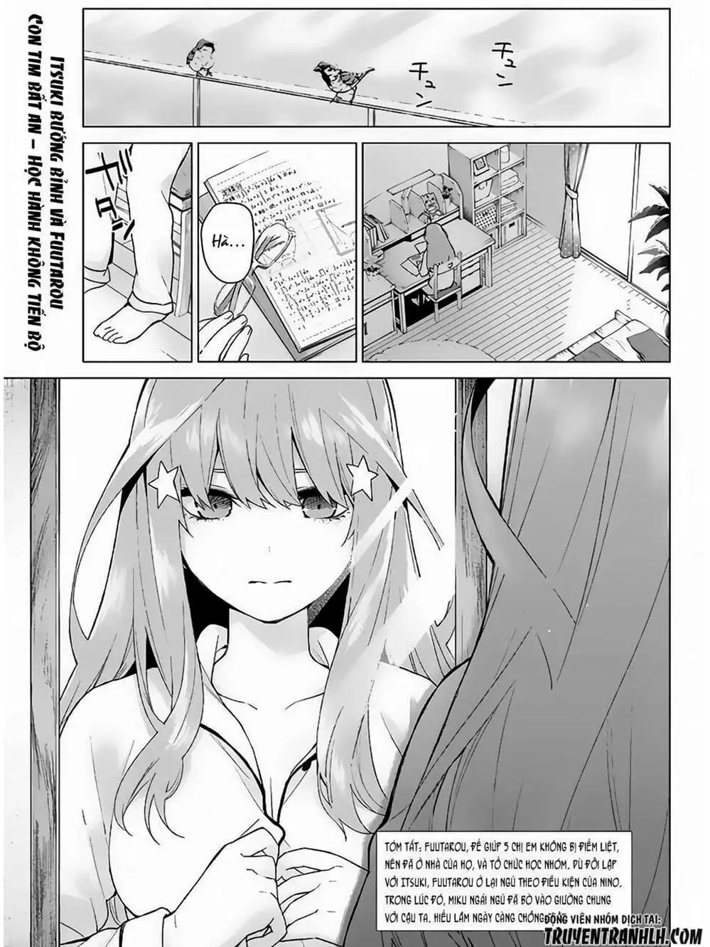 Truyện Tranh Nhà Có 5 Nàng Dâu - Gotoubun No Hanayome trang 6