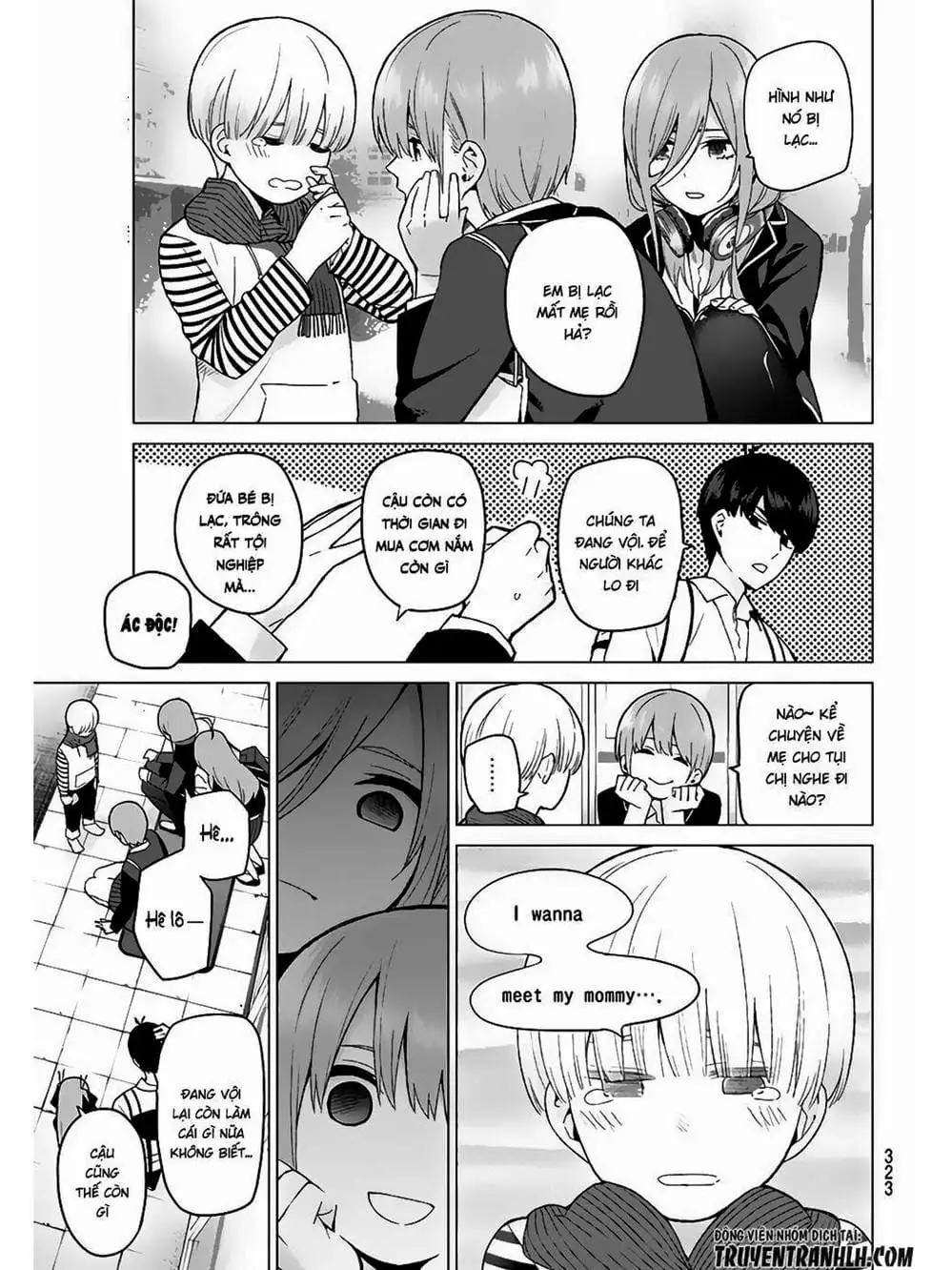 Truyện Tranh Nhà Có 5 Nàng Dâu - Gotoubun No Hanayome trang 6