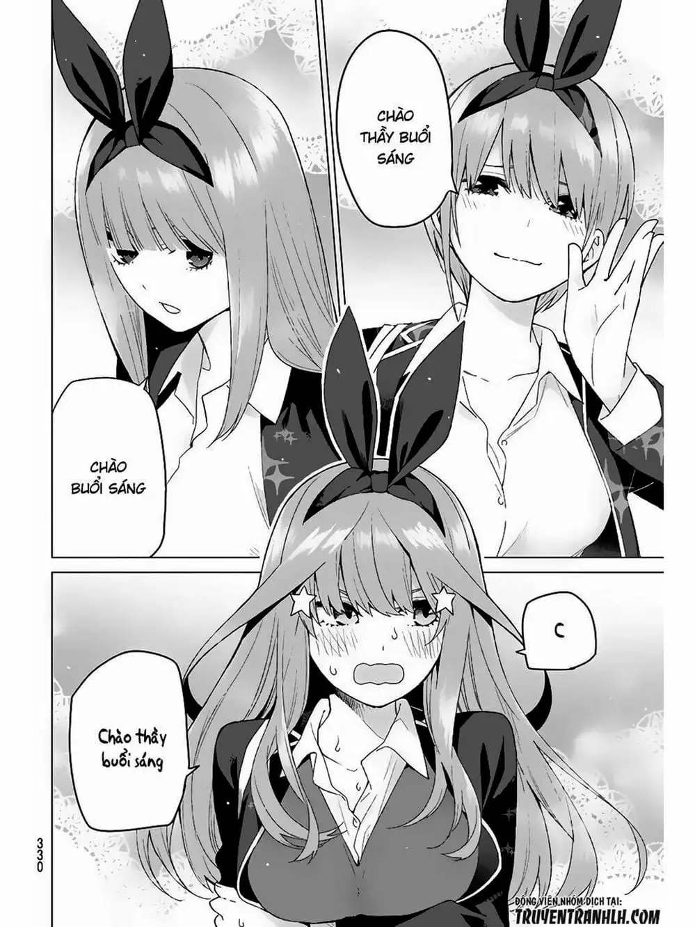 Truyện Tranh Nhà Có 5 Nàng Dâu - Gotoubun No Hanayome trang 6