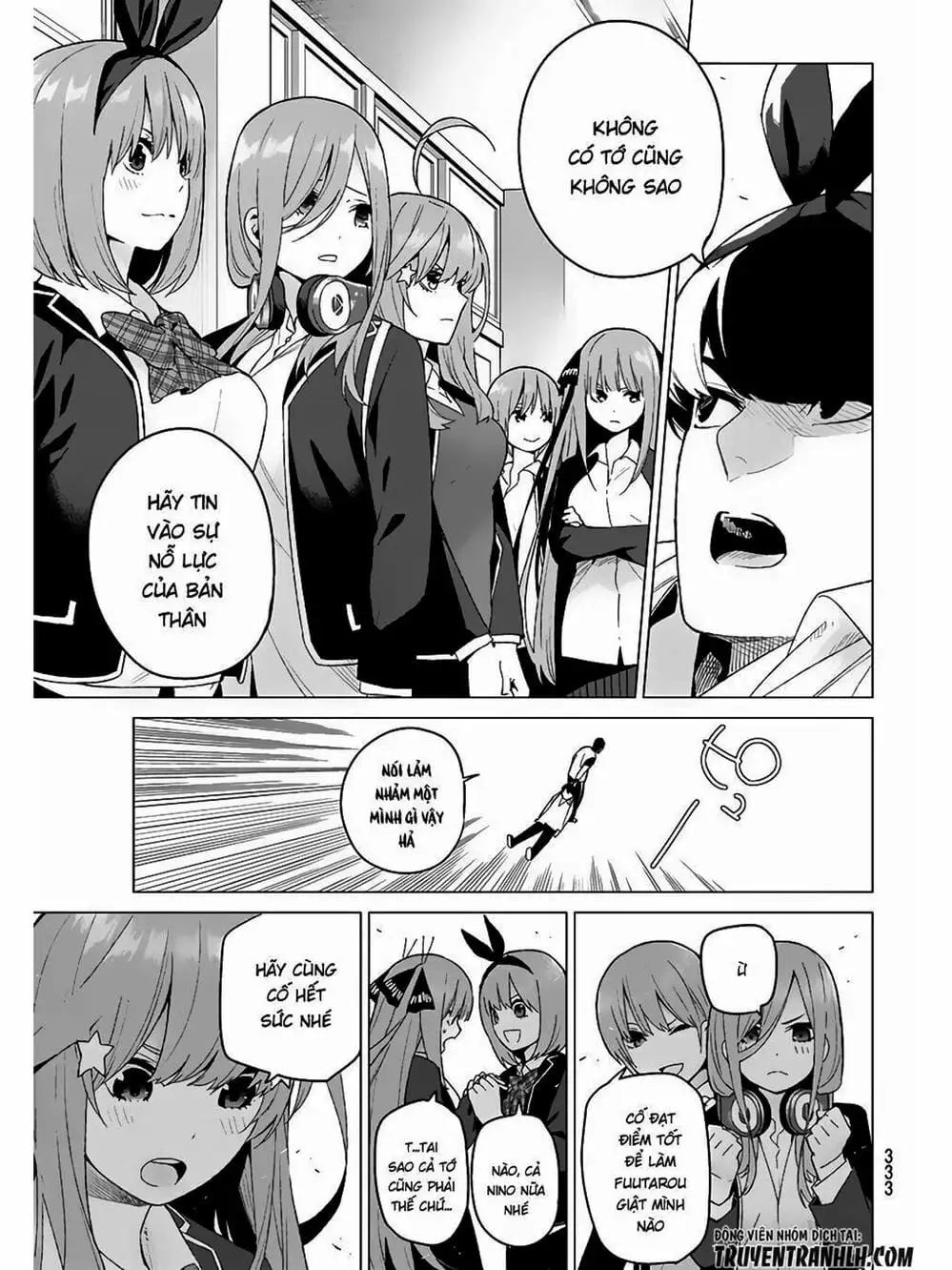 Truyện Tranh Nhà Có 5 Nàng Dâu - Gotoubun No Hanayome trang 6