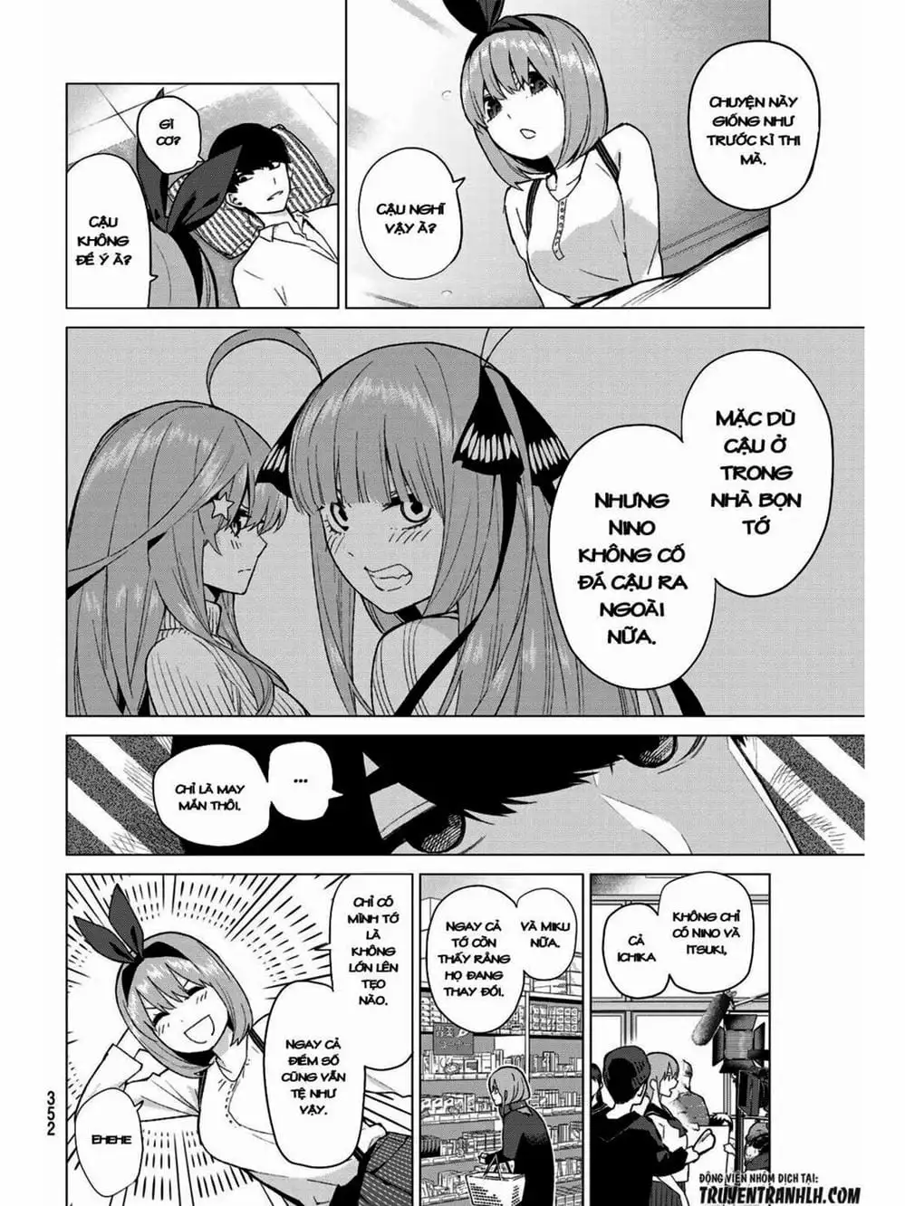 Truyện Tranh Nhà Có 5 Nàng Dâu - Gotoubun No Hanayome trang 6