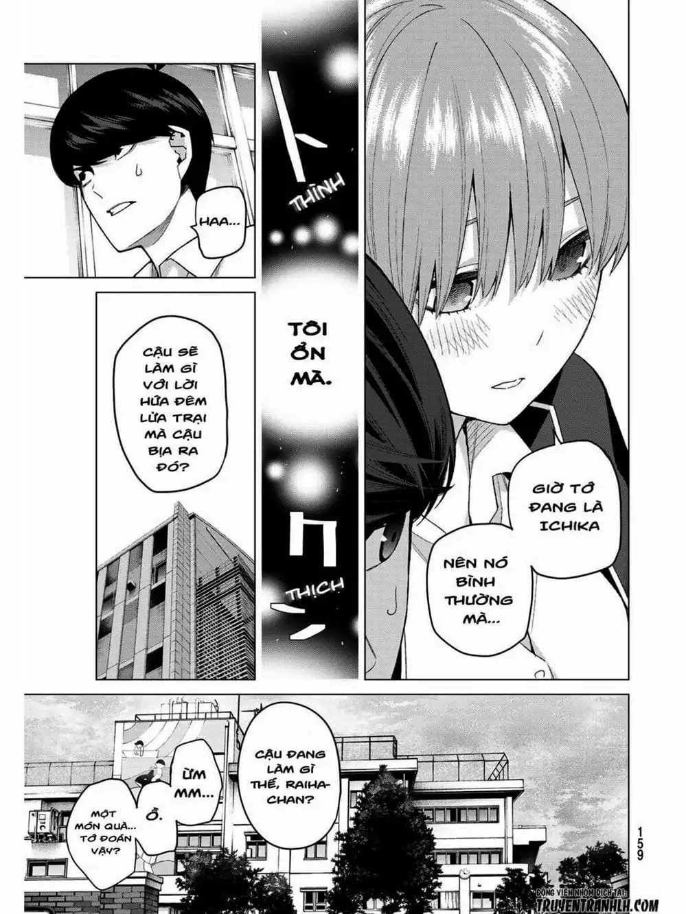 Truyện Tranh Nhà Có 5 Nàng Dâu - Gotoubun No Hanayome trang 6