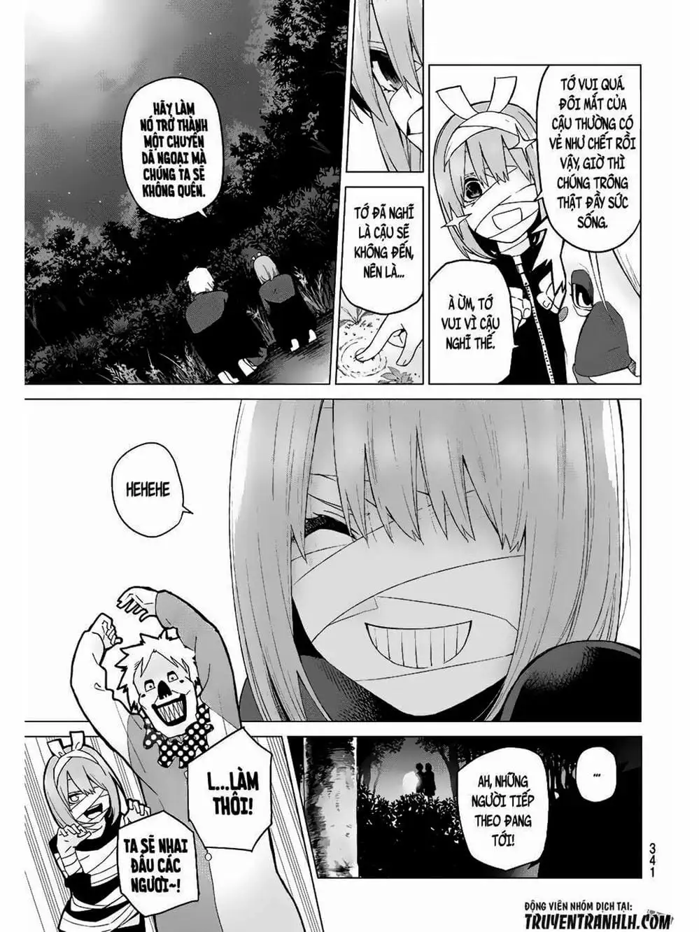 Truyện Tranh Nhà Có 5 Nàng Dâu - Gotoubun No Hanayome trang 6