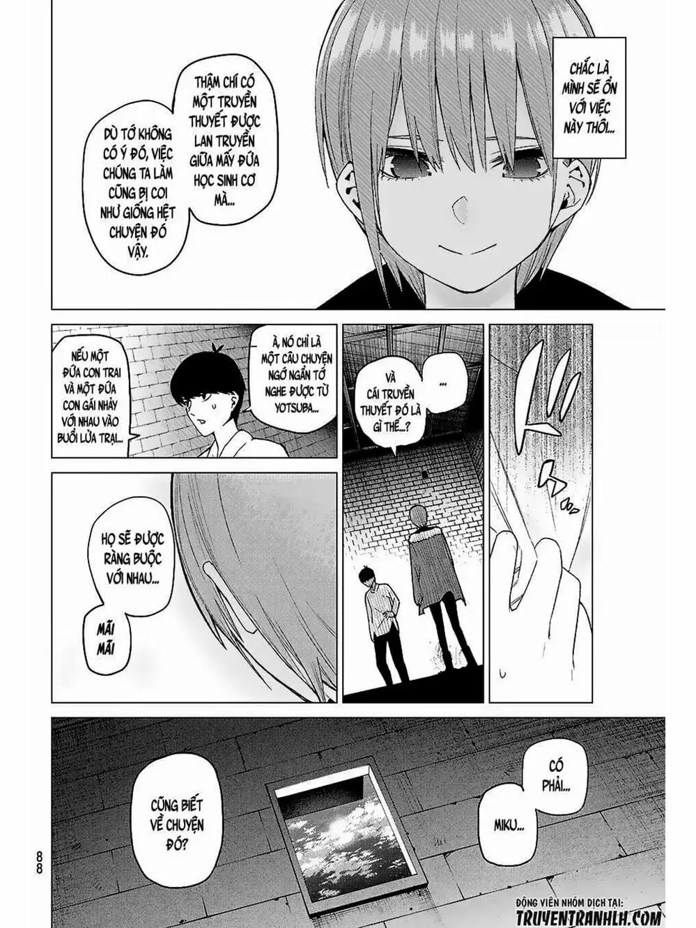 Truyện Tranh Nhà Có 5 Nàng Dâu - Gotoubun No Hanayome trang 6