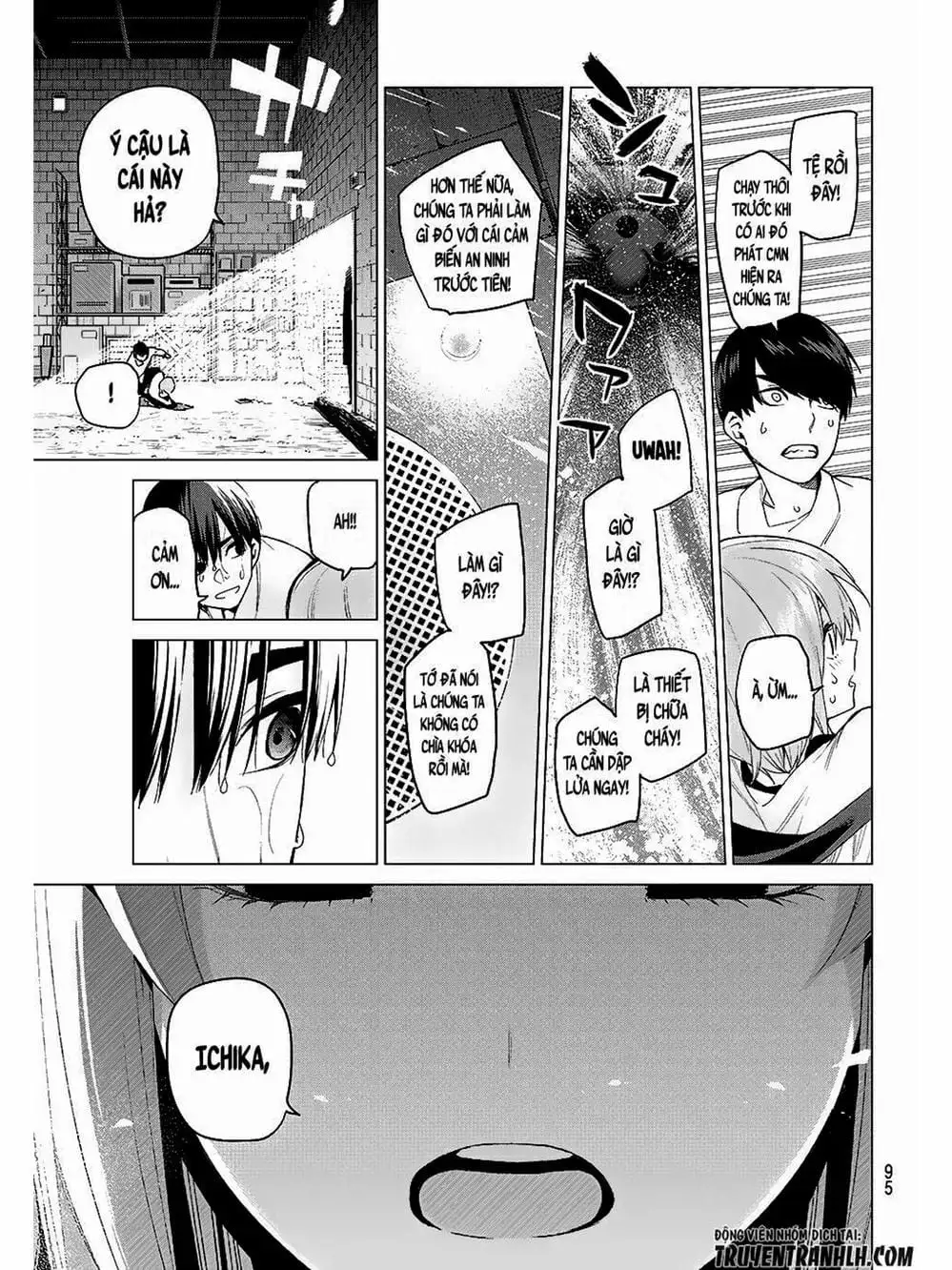 Truyện Tranh Nhà Có 5 Nàng Dâu - Gotoubun No Hanayome trang 6