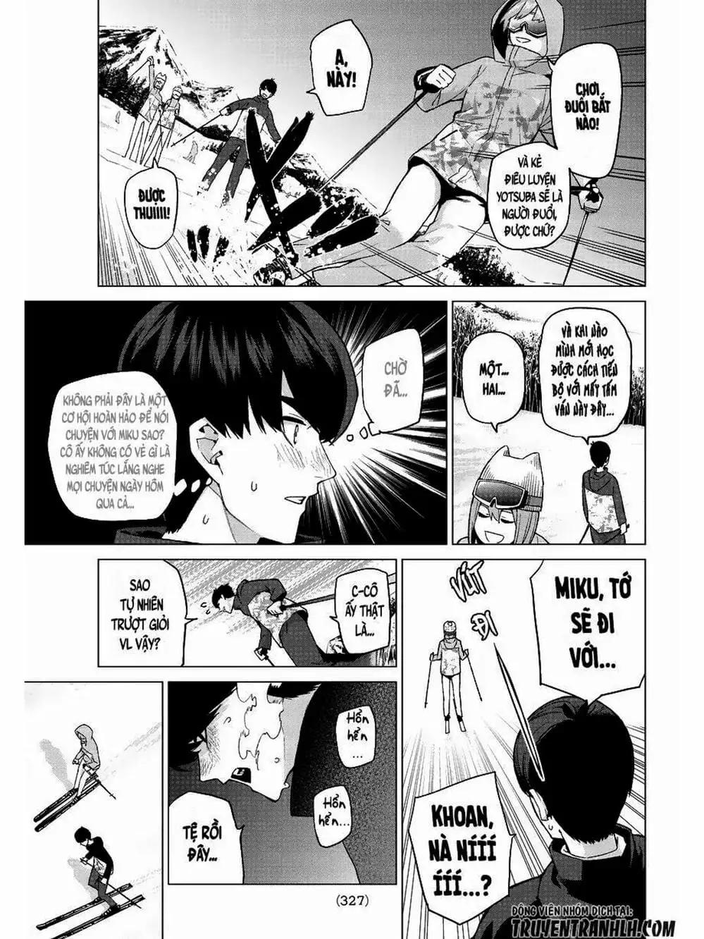 Truyện Tranh Nhà Có 5 Nàng Dâu - Gotoubun No Hanayome trang 6