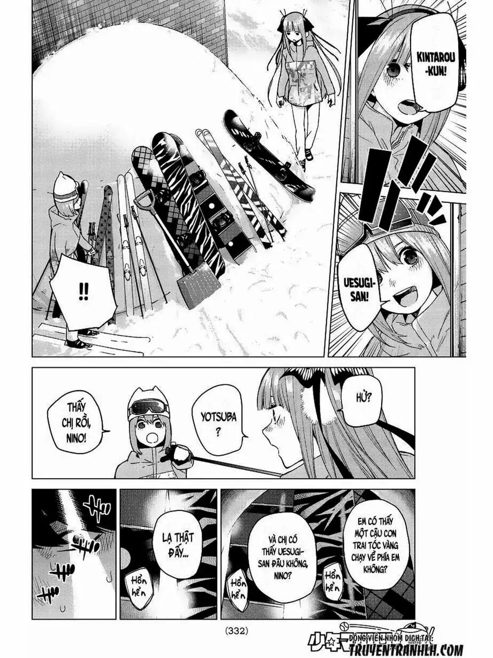 Truyện Tranh Nhà Có 5 Nàng Dâu - Gotoubun No Hanayome trang 6