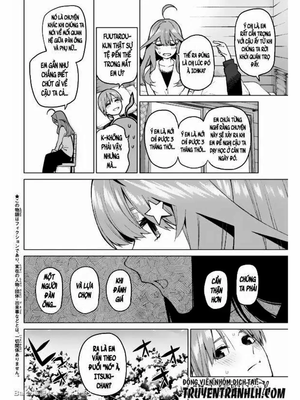 Truyện Tranh Nhà Có 5 Nàng Dâu - Gotoubun No Hanayome trang 6