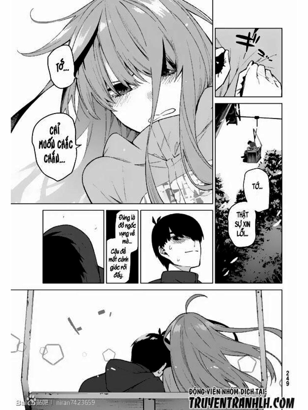 Truyện Tranh Nhà Có 5 Nàng Dâu - Gotoubun No Hanayome trang 6