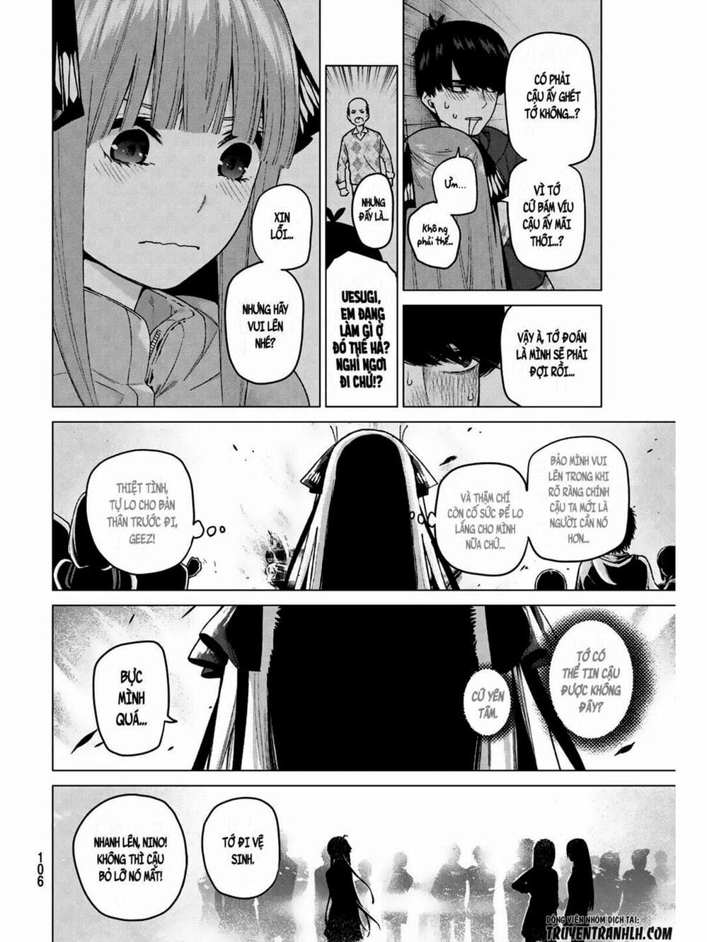 Truyện Tranh Nhà Có 5 Nàng Dâu - Gotoubun No Hanayome trang 6