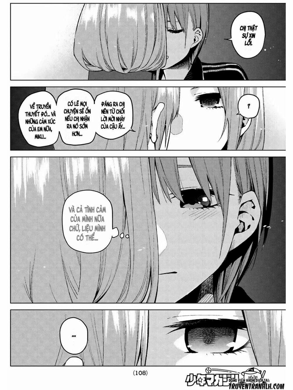 Truyện Tranh Nhà Có 5 Nàng Dâu - Gotoubun No Hanayome trang 6