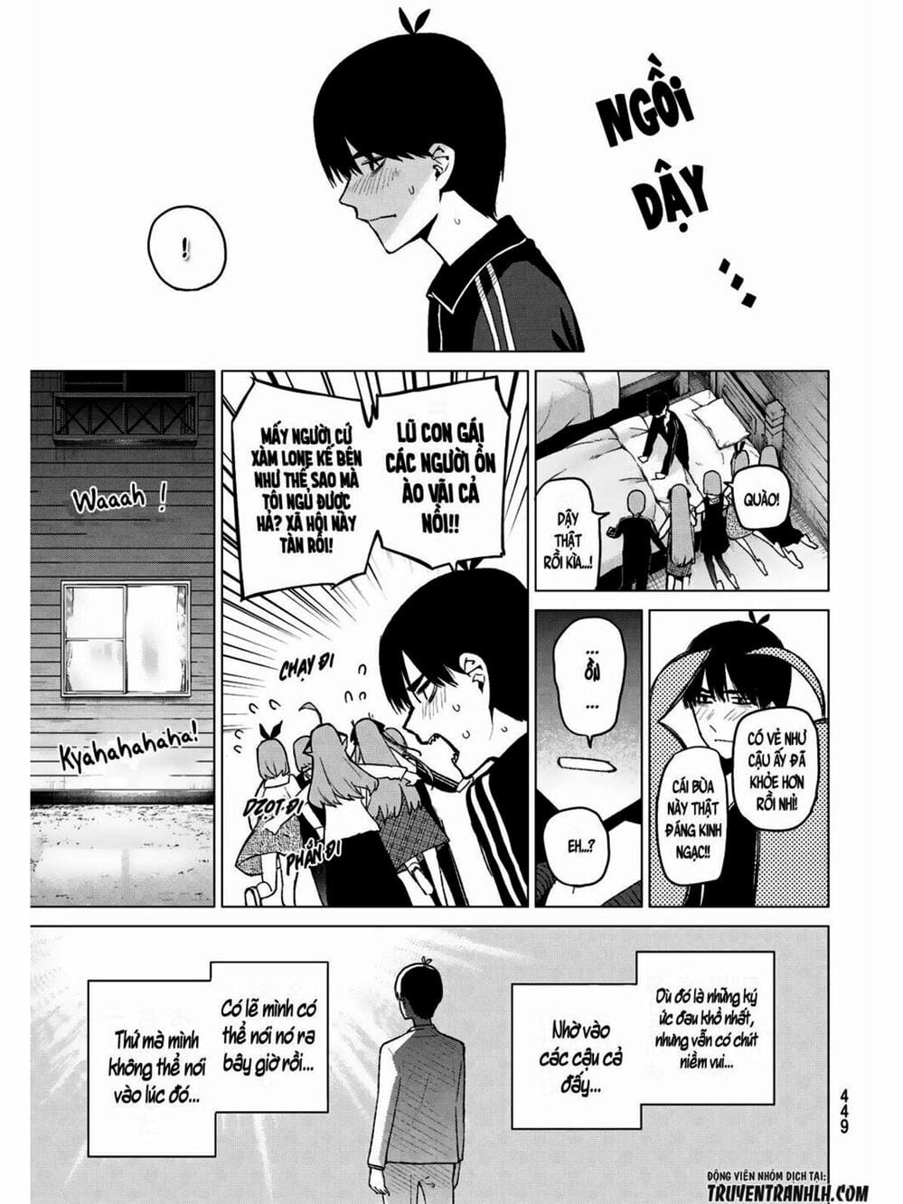 Truyện Tranh Nhà Có 5 Nàng Dâu - Gotoubun No Hanayome trang 6