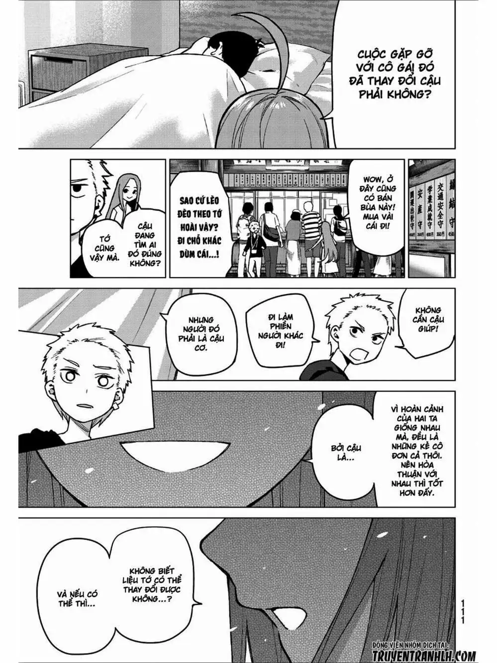 Truyện Tranh Nhà Có 5 Nàng Dâu - Gotoubun No Hanayome trang 6