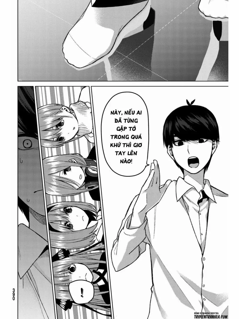 Truyện Tranh Nhà Có 5 Nàng Dâu - Gotoubun No Hanayome trang 6