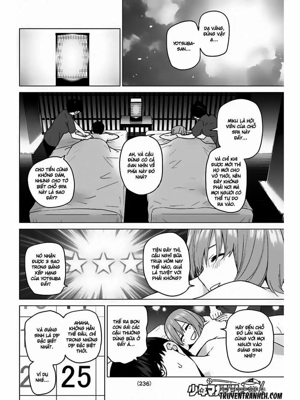 Truyện Tranh Nhà Có 5 Nàng Dâu - Gotoubun No Hanayome trang 6