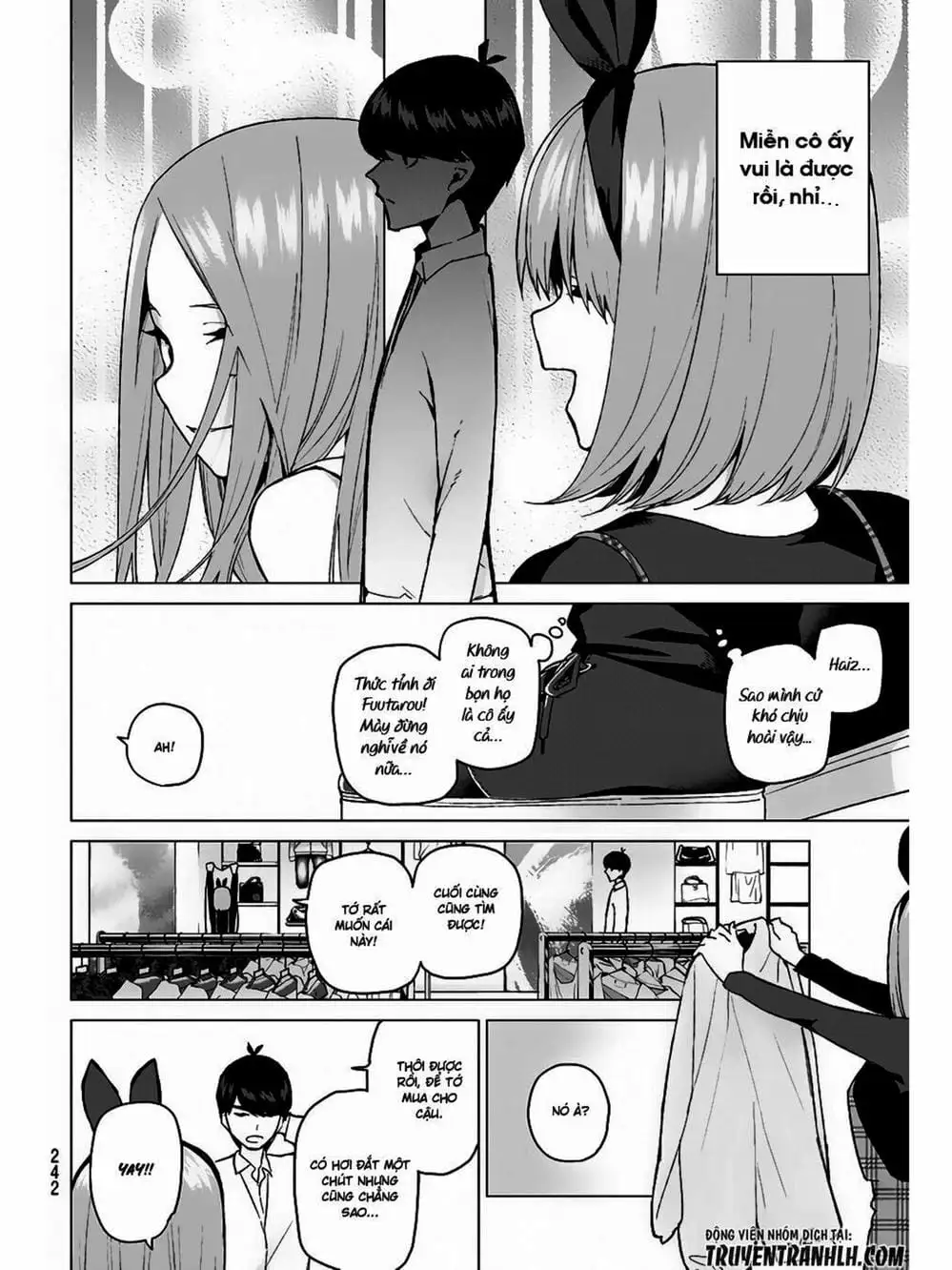 Truyện Tranh Nhà Có 5 Nàng Dâu - Gotoubun No Hanayome trang 6