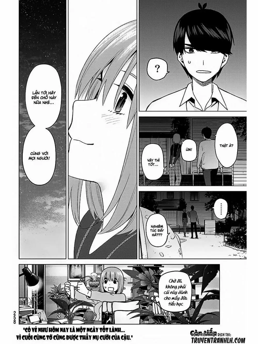 Truyện Tranh Nhà Có 5 Nàng Dâu - Gotoubun No Hanayome trang 6