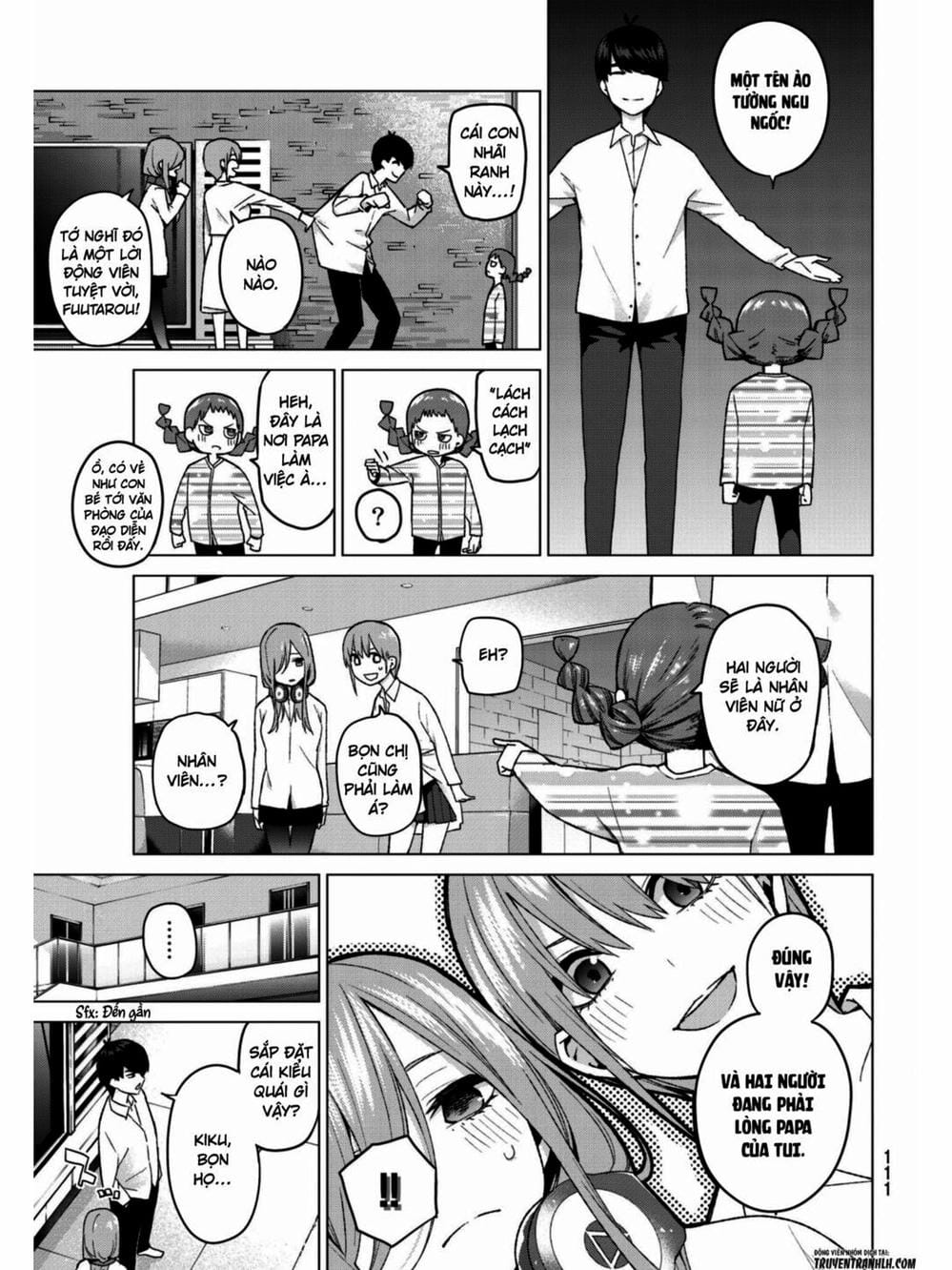 Truyện Tranh Nhà Có 5 Nàng Dâu - Gotoubun No Hanayome trang 6