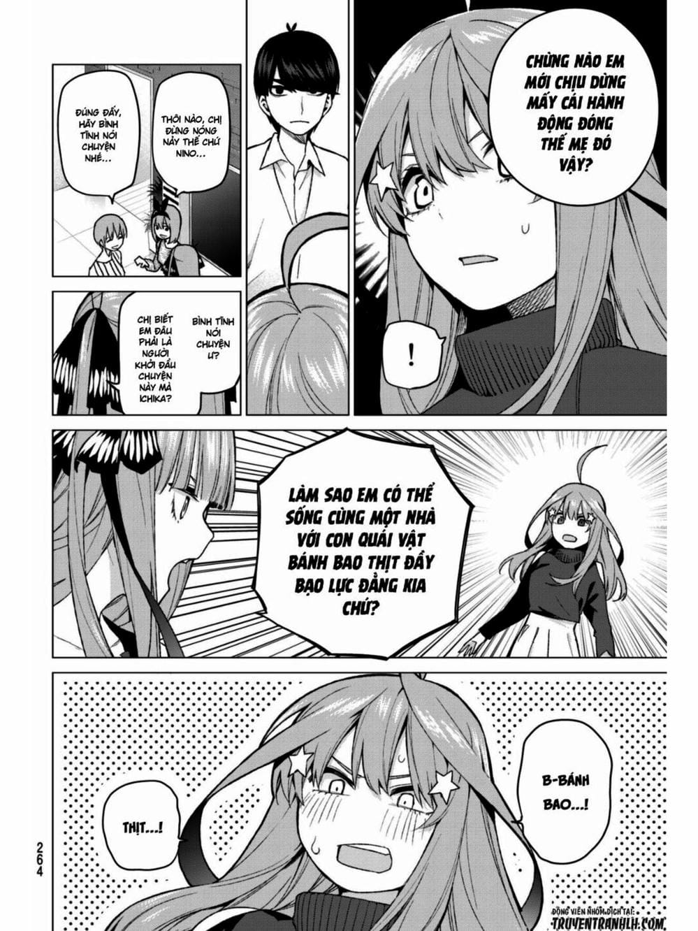 Truyện Tranh Nhà Có 5 Nàng Dâu - Gotoubun No Hanayome trang 6