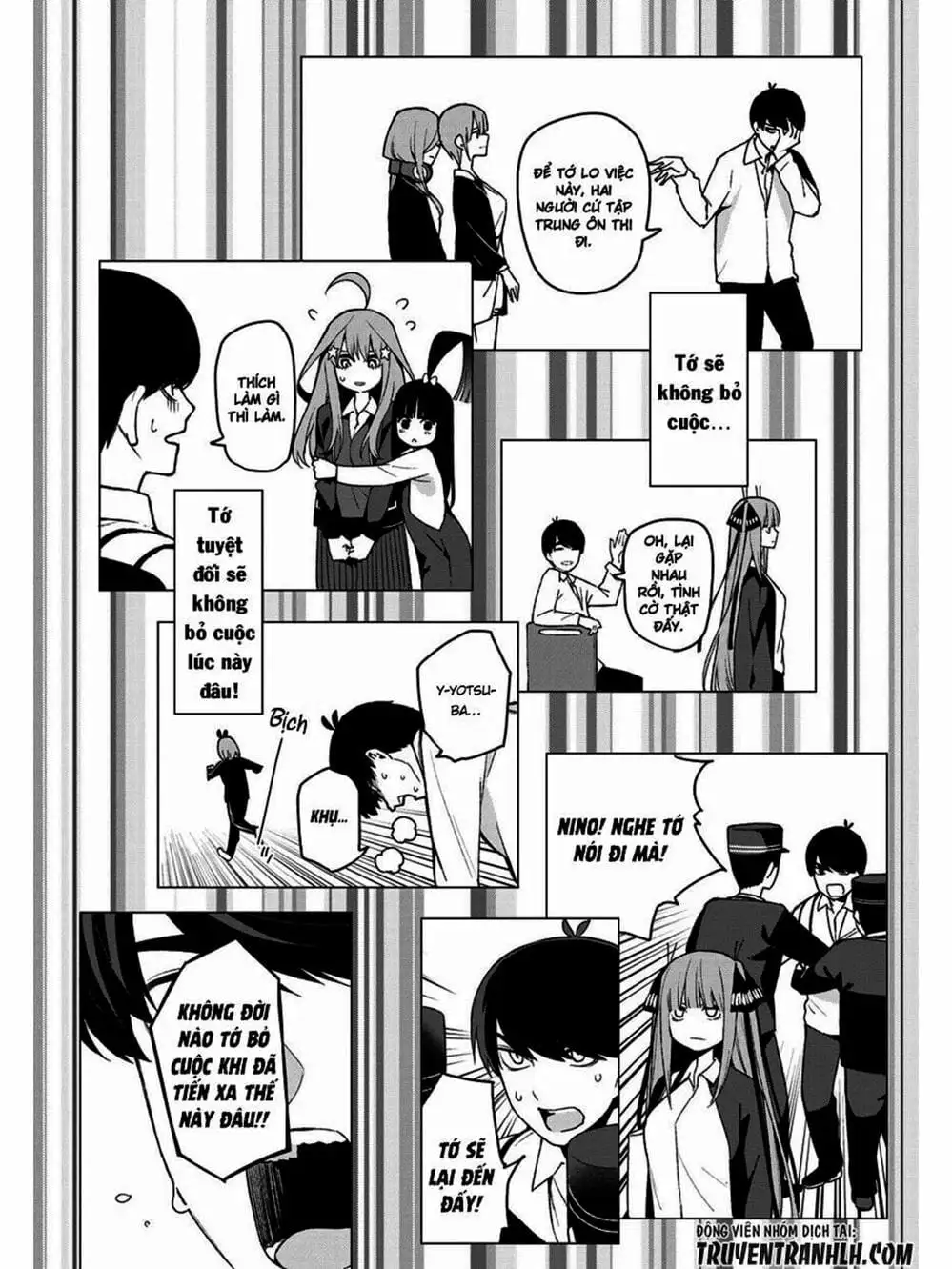 Truyện Tranh Nhà Có 5 Nàng Dâu - Gotoubun No Hanayome trang 6