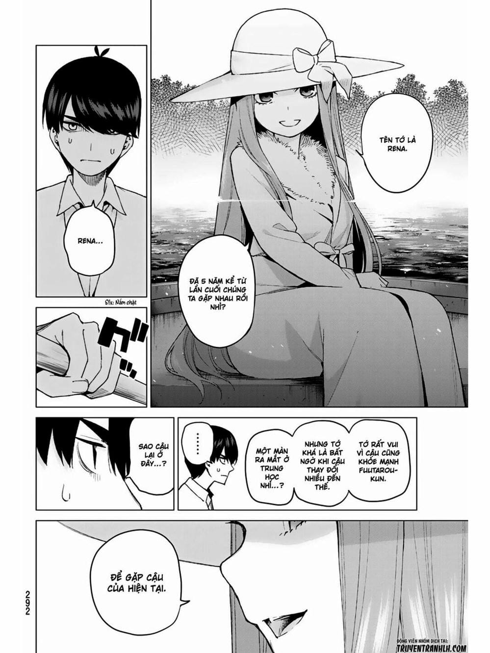 Truyện Tranh Nhà Có 5 Nàng Dâu - Gotoubun No Hanayome trang 6