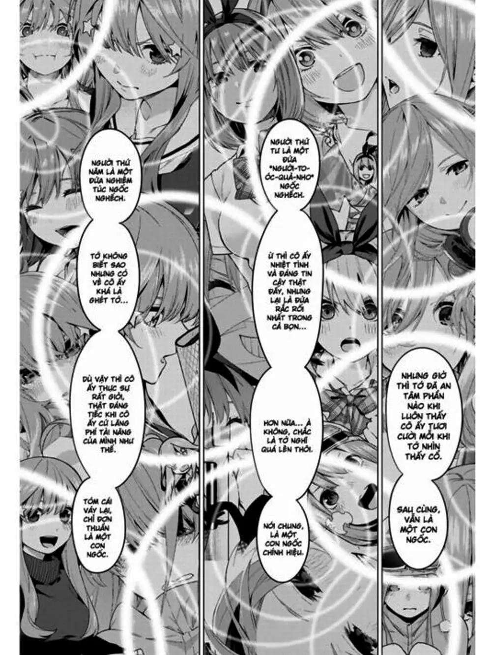 Truyện Tranh Nhà Có 5 Nàng Dâu - Gotoubun No Hanayome trang 6