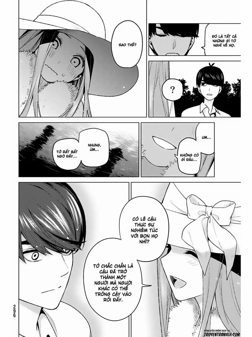 Truyện Tranh Nhà Có 5 Nàng Dâu - Gotoubun No Hanayome trang 6