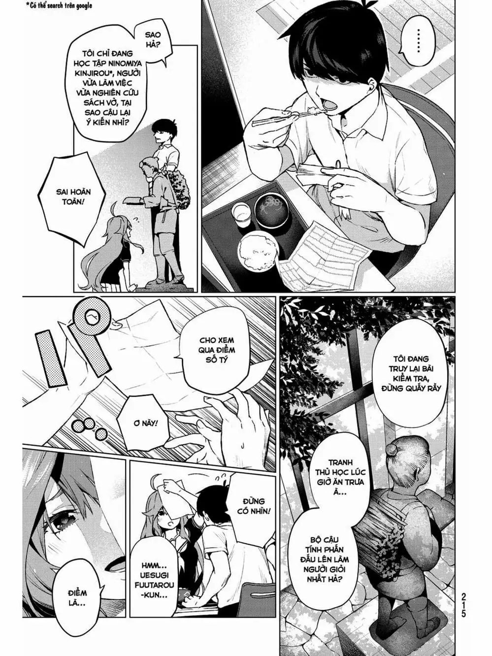 Truyện Tranh Nhà Có 5 Nàng Dâu - Gotoubun No Hanayome trang 6