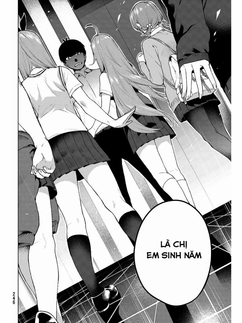 Truyện Tranh Nhà Có 5 Nàng Dâu - Gotoubun No Hanayome trang 6