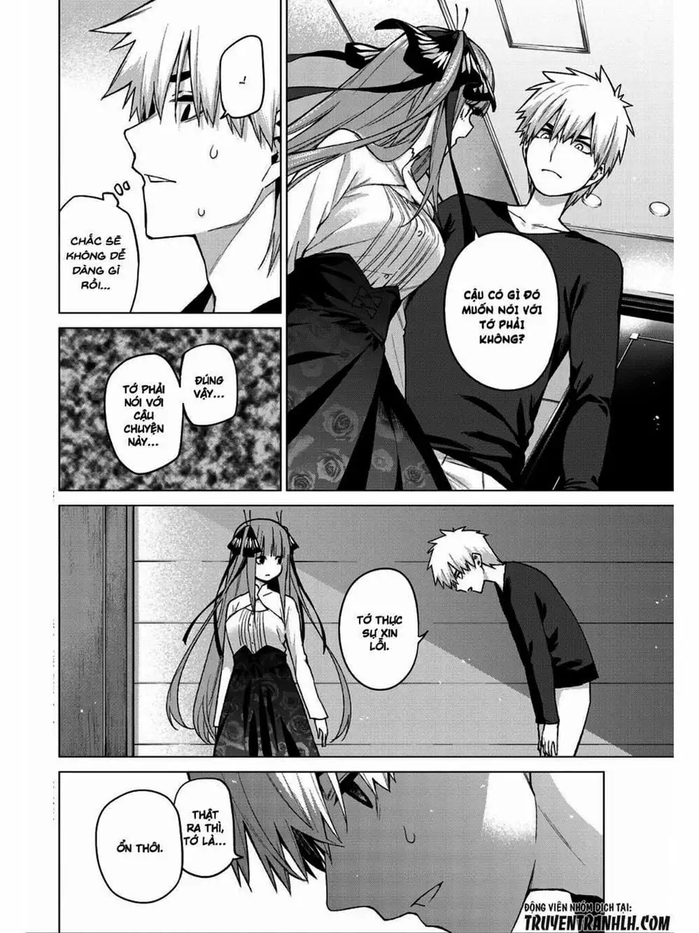 Truyện Tranh Nhà Có 5 Nàng Dâu - Gotoubun No Hanayome trang 6