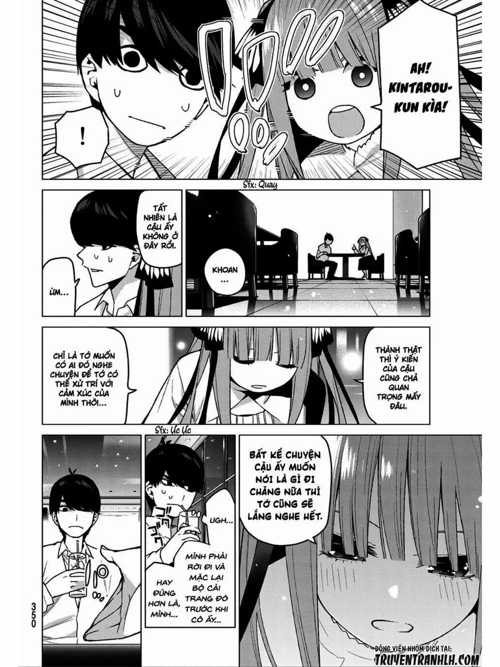 Truyện Tranh Nhà Có 5 Nàng Dâu - Gotoubun No Hanayome trang 6