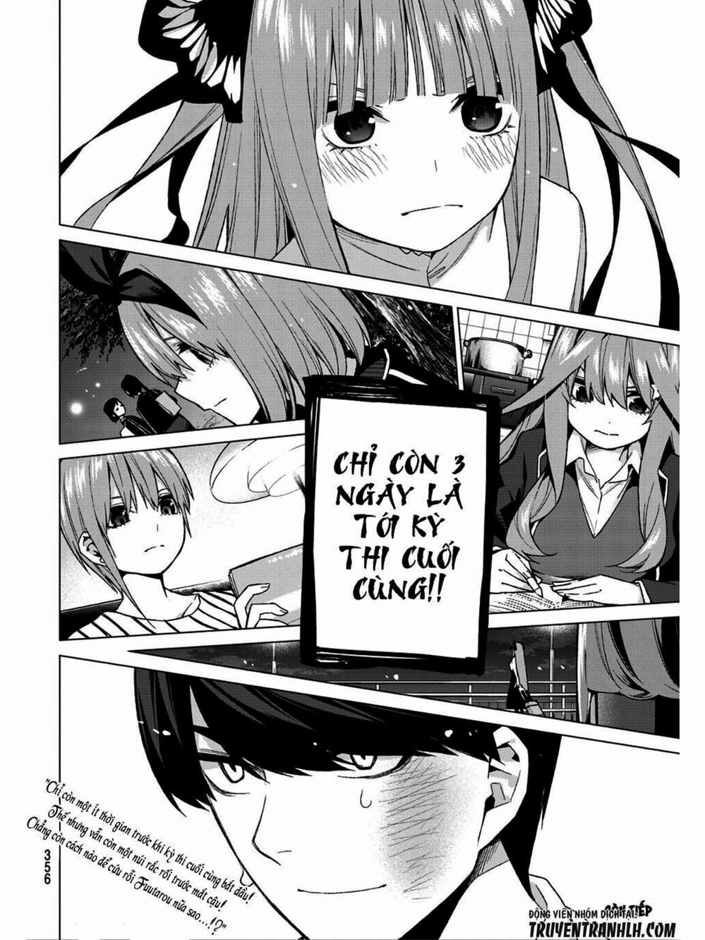 Truyện Tranh Nhà Có 5 Nàng Dâu - Gotoubun No Hanayome trang 6