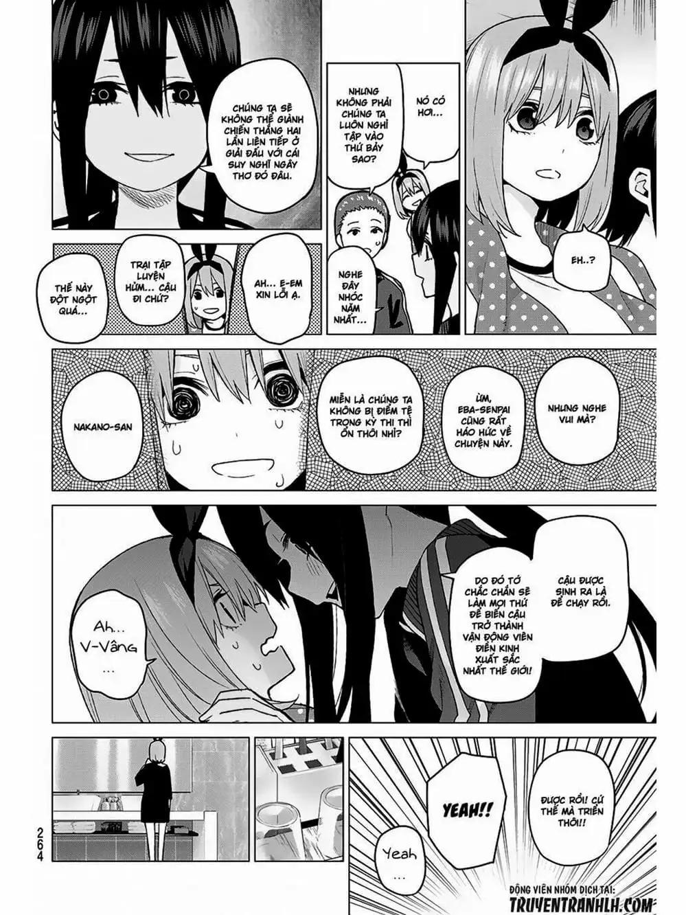 Truyện Tranh Nhà Có 5 Nàng Dâu - Gotoubun No Hanayome trang 6