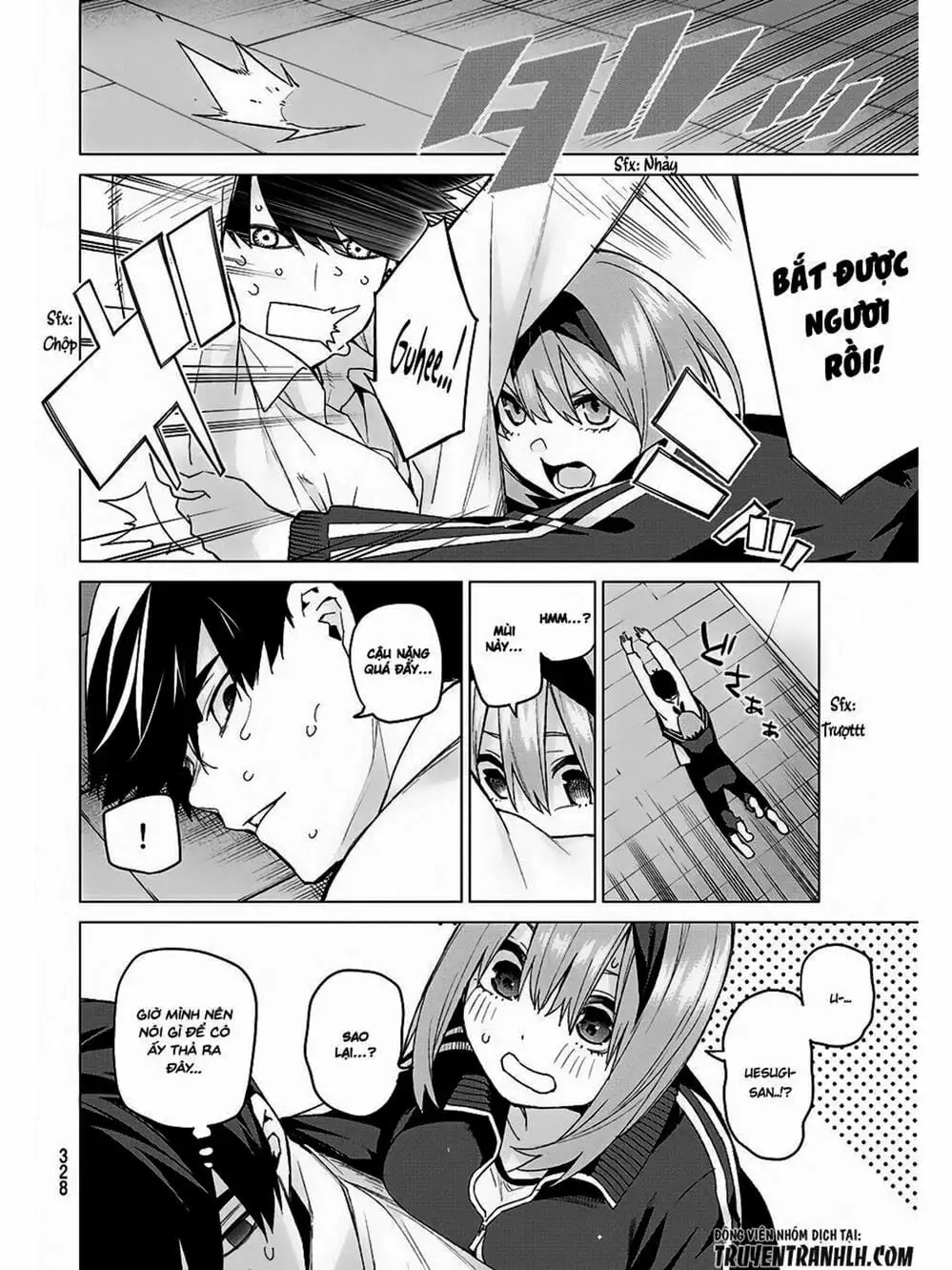 Truyện Tranh Nhà Có 5 Nàng Dâu - Gotoubun No Hanayome trang 6