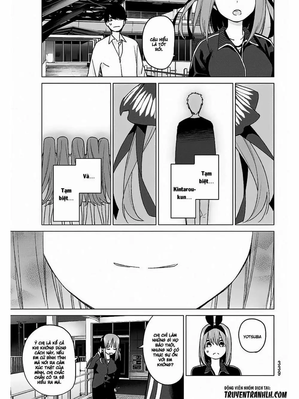 Truyện Tranh Nhà Có 5 Nàng Dâu - Gotoubun No Hanayome trang 6