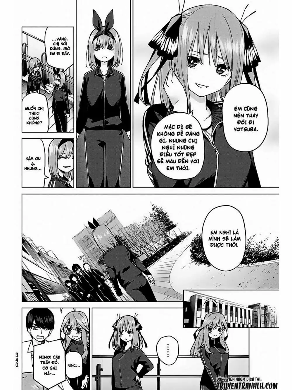 Truyện Tranh Nhà Có 5 Nàng Dâu - Gotoubun No Hanayome trang 6