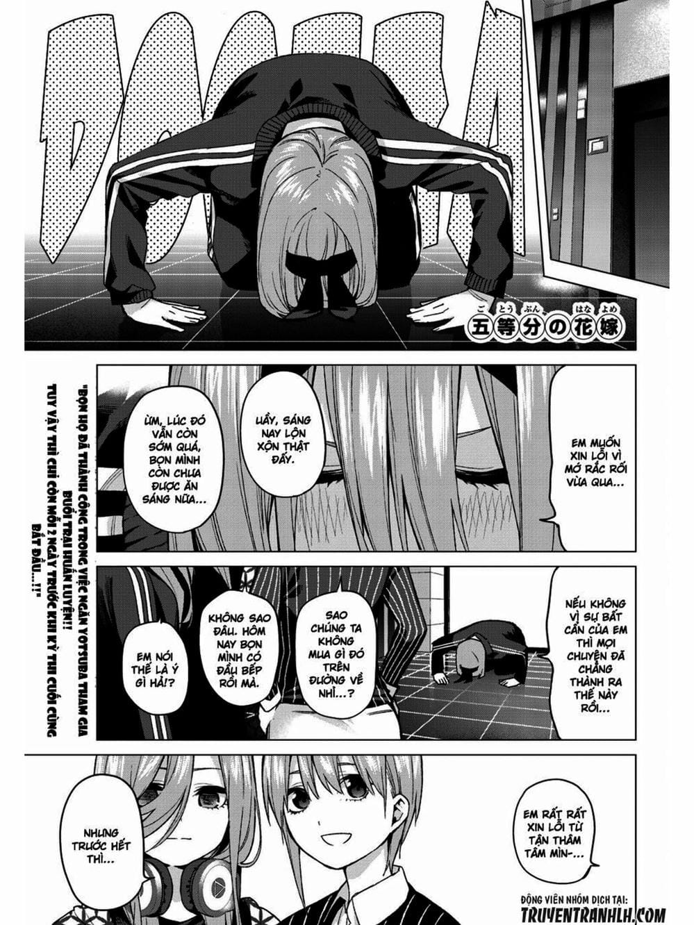 Truyện Tranh Nhà Có 5 Nàng Dâu - Gotoubun No Hanayome trang 6